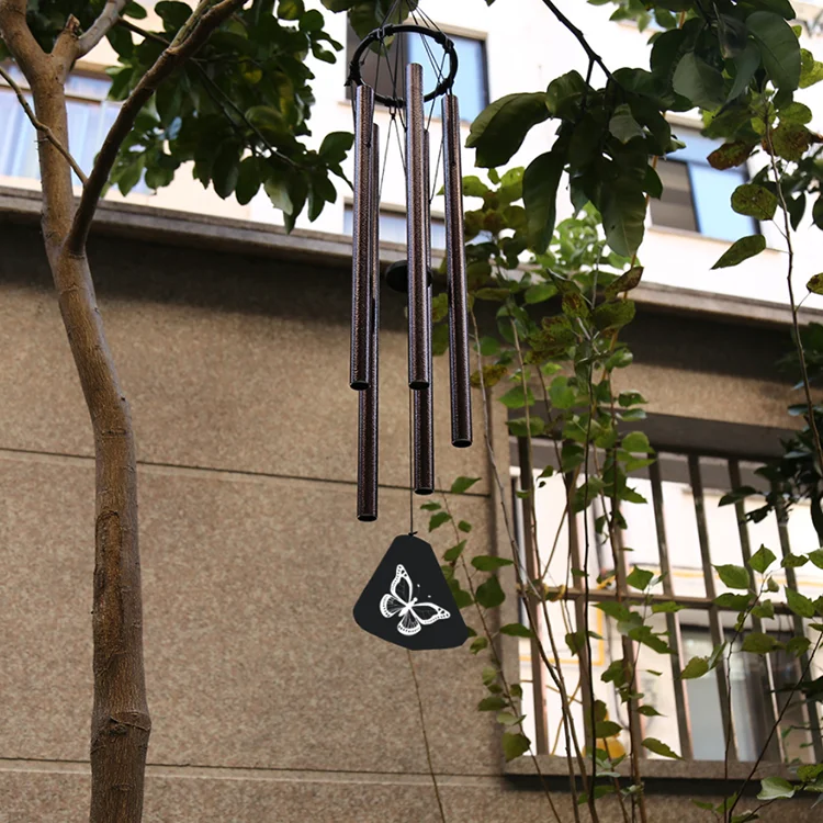 Wholesale Outdoor High Quality Metal Wind Bell Sympathy Memorial Wind Chime