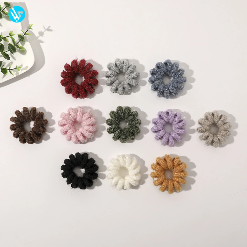 Fashion Autumn And Winter Hair Coil For Women Cheap Hair Accessories For Lady Girls Hair Tie
