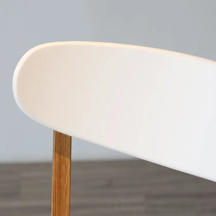 Modern Simple Solid Wood Dining Chair Nordic Oak Butterfly Shaped Back Household Leisure Dining Chair