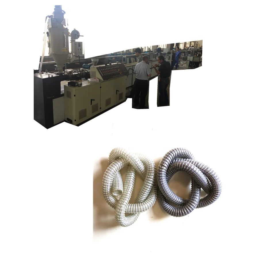 Swimming pool cleaning equipment use hose producing