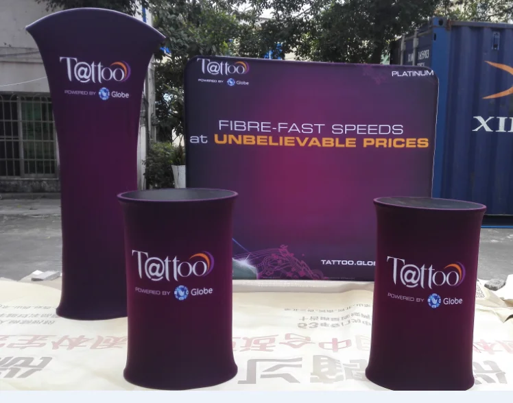 Factory custom Tension Fabric Display Backdrop Stand Portable Photo Booth For Event