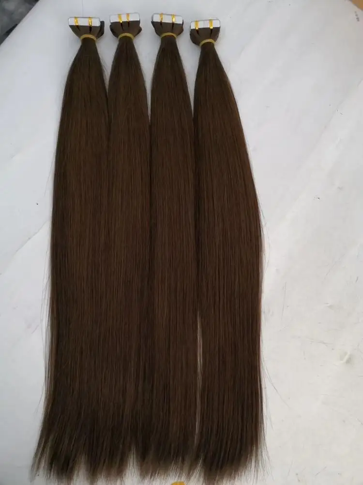 Amara best sale tape in hair extensions human top quality hair extensions tapes 14A wholesale price tape hair in stock for RTS