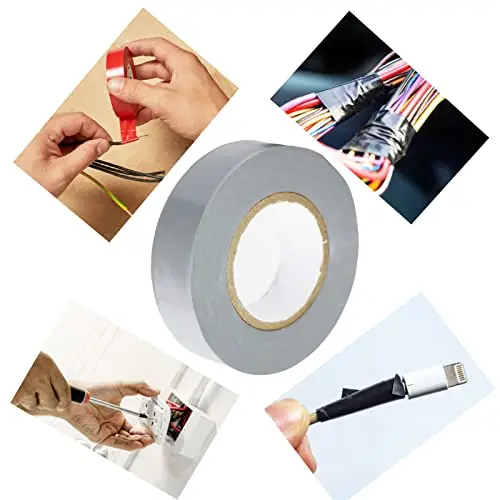 Sticky Glossy Shiny Waterproof Black Pvc Electrical Tape