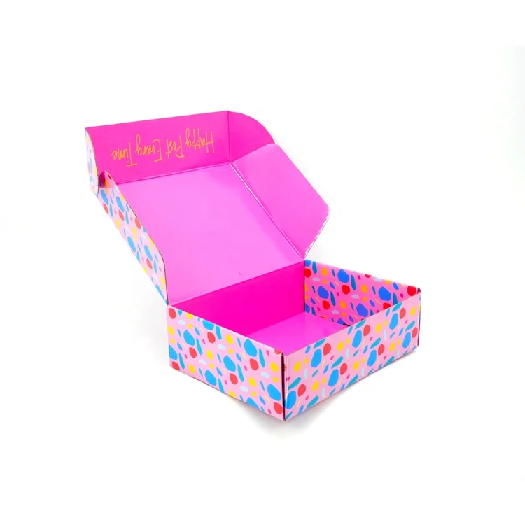Custom Paper Box 18pt White Card Stock Small Folding Tuck Top Foldable Packaging Paper Boxes For Dropping Bottle With Spot Uv