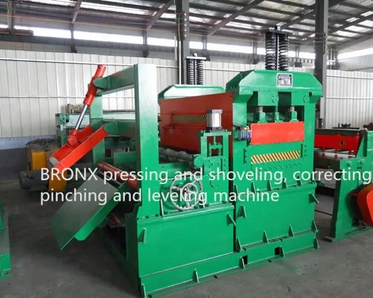 light gage thin steel coil economical cut to length line machine without pit