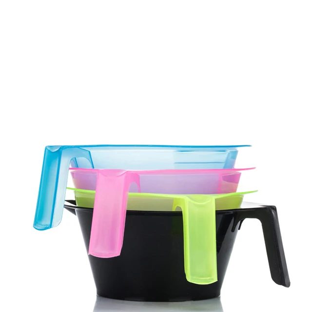 
NEW Salon Transparent hair dye color Bowl professional hair Coloring Dye Mixing Styling Tool 