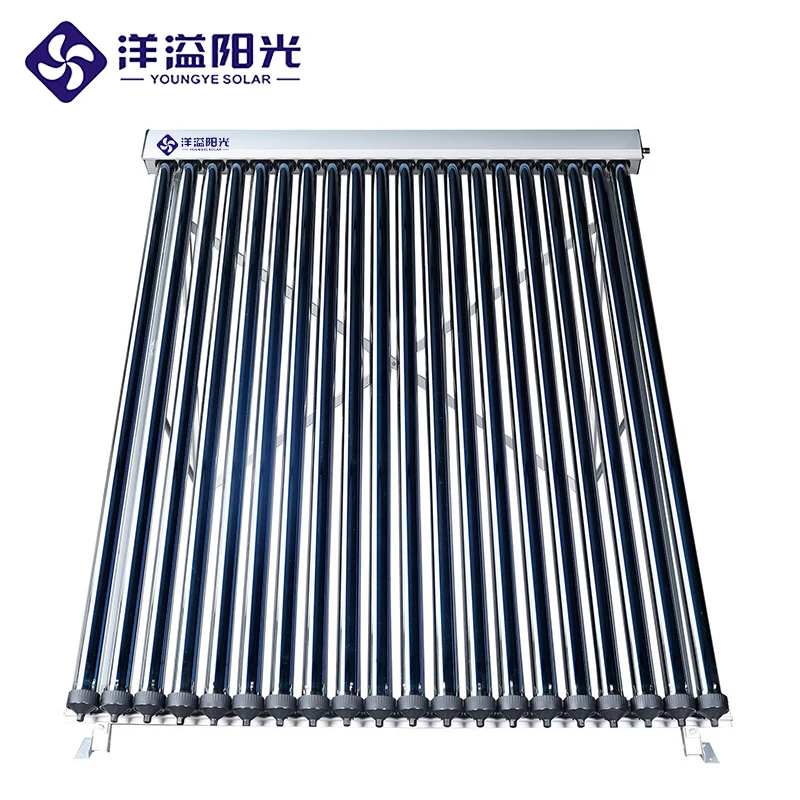 Heat pipe collector solar heating system vacuum evacuated tube solar thermal collector for swimming pool water heater
