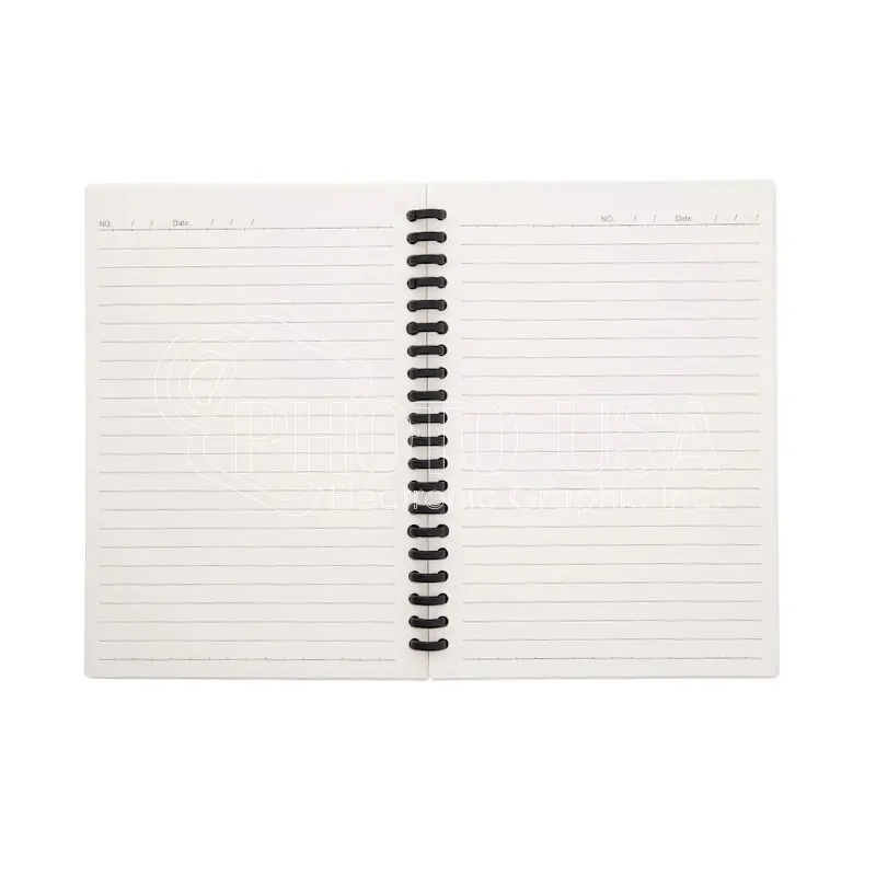 Sublimation Blank A5 Plastic Spiral-Bound Loose-Leaf Notebook