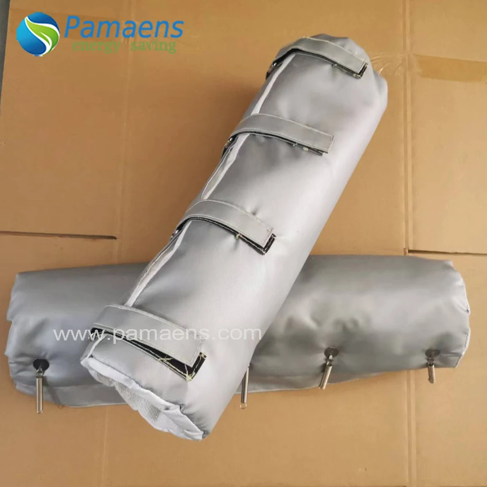 Removable Customized Easy to Install Cloth Insulating Jackets for Pipes and Tanks