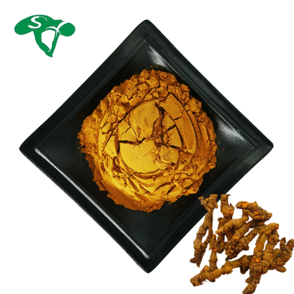 Chinese Goldthread Huang Lian Coptis Chinensis Root Extract Powder 10:1