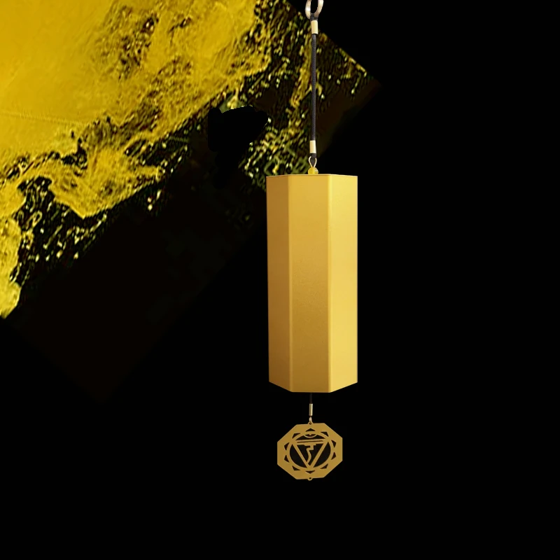 top seller Hokema shanti carillon OM Yoga meditation sound healing musical wind chimes handbels for meditation yoga