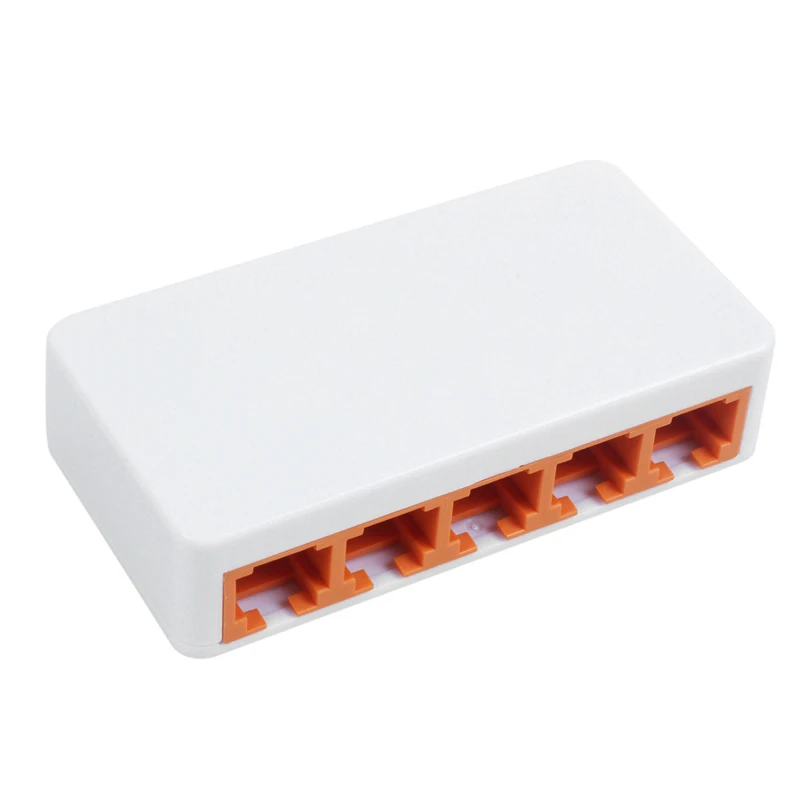 5 Ports Fast Ethernet RJ45 10/100Mbps Network Switch Switcher Hub Desktop laptop,Portable Travel Lan Hub
