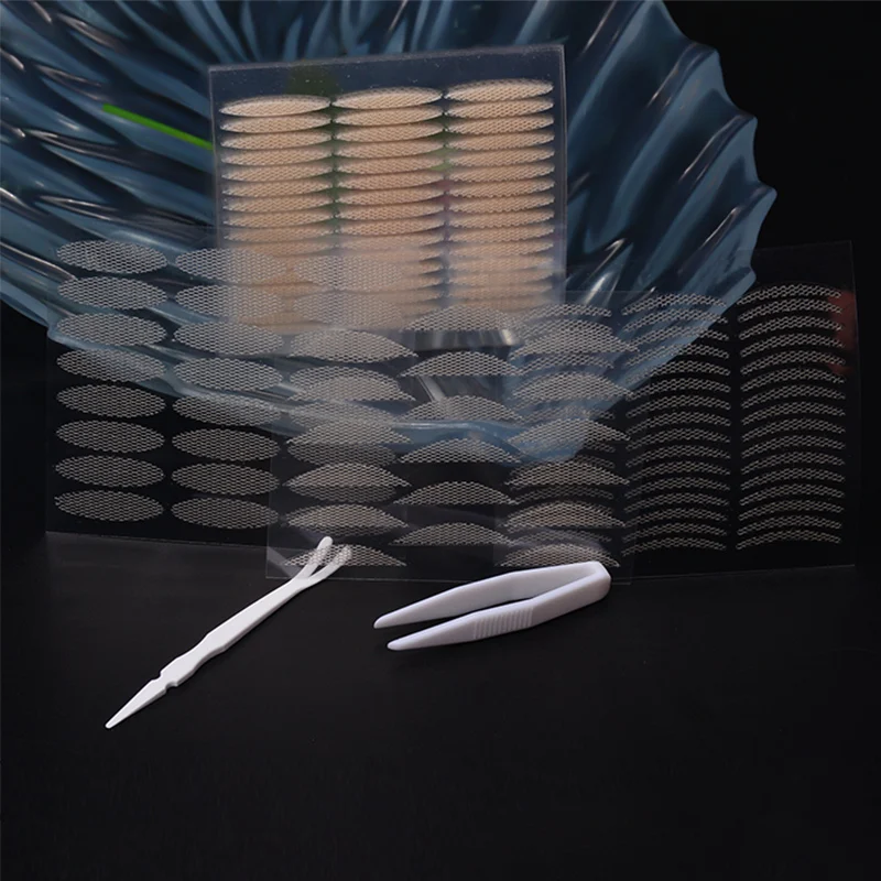 Новый кружевной дизайн, инструменты для макияжа, невидимая наклейка для век, лента для подтяжки глаз