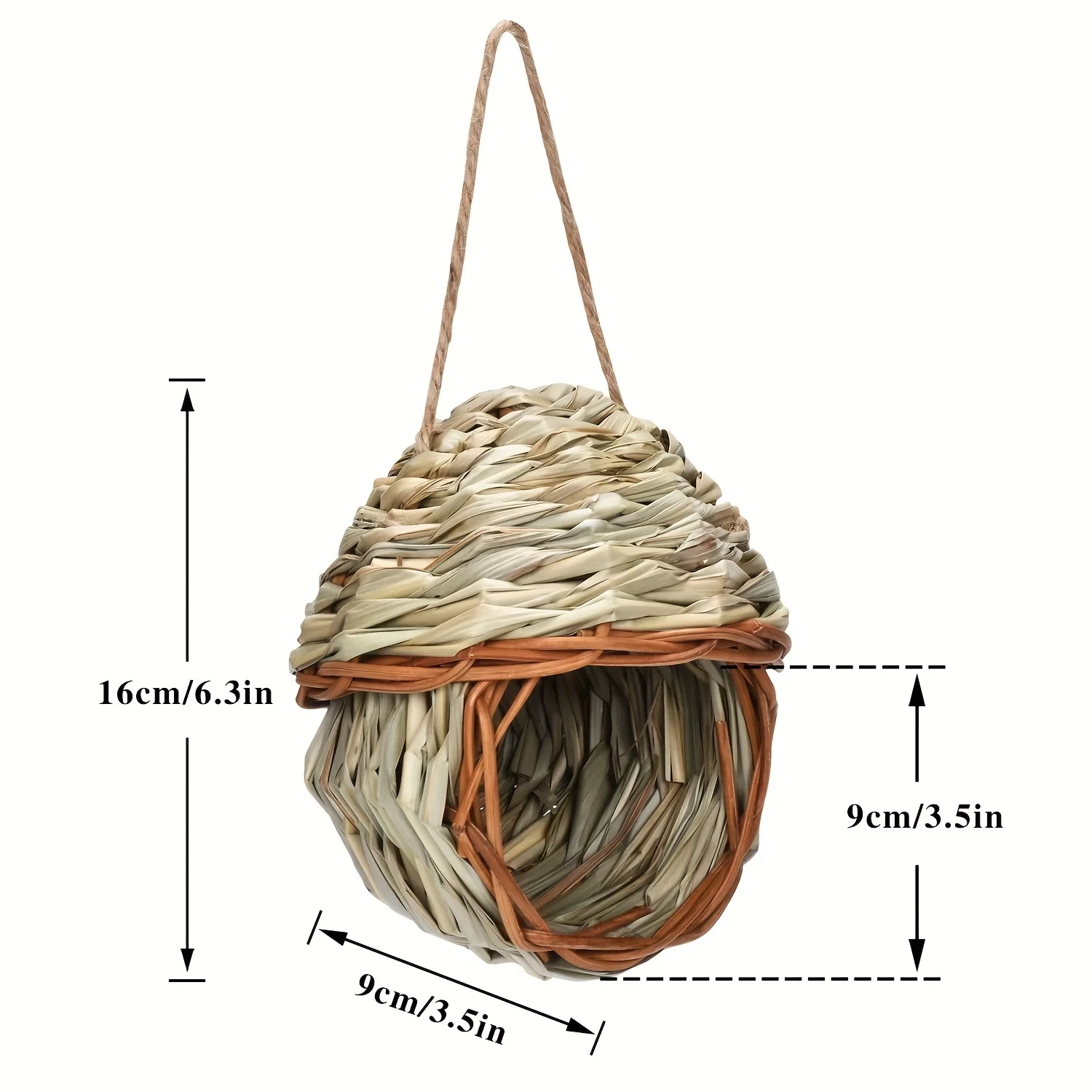 Hot sale  Breathable Bird Nest for Outdoor Garden Decoration and Pet Accessories Hanging Nest