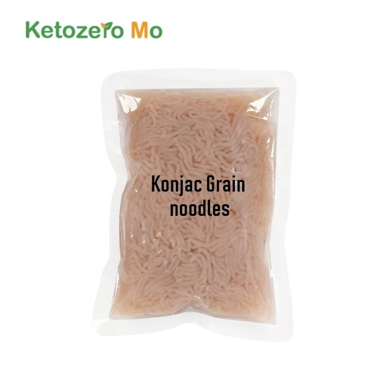 Healthy Ketozero Mo Oem Odm Factory Customized Ready To Eat Shirataki Konjac Grain Soup Fried Instant Noodles