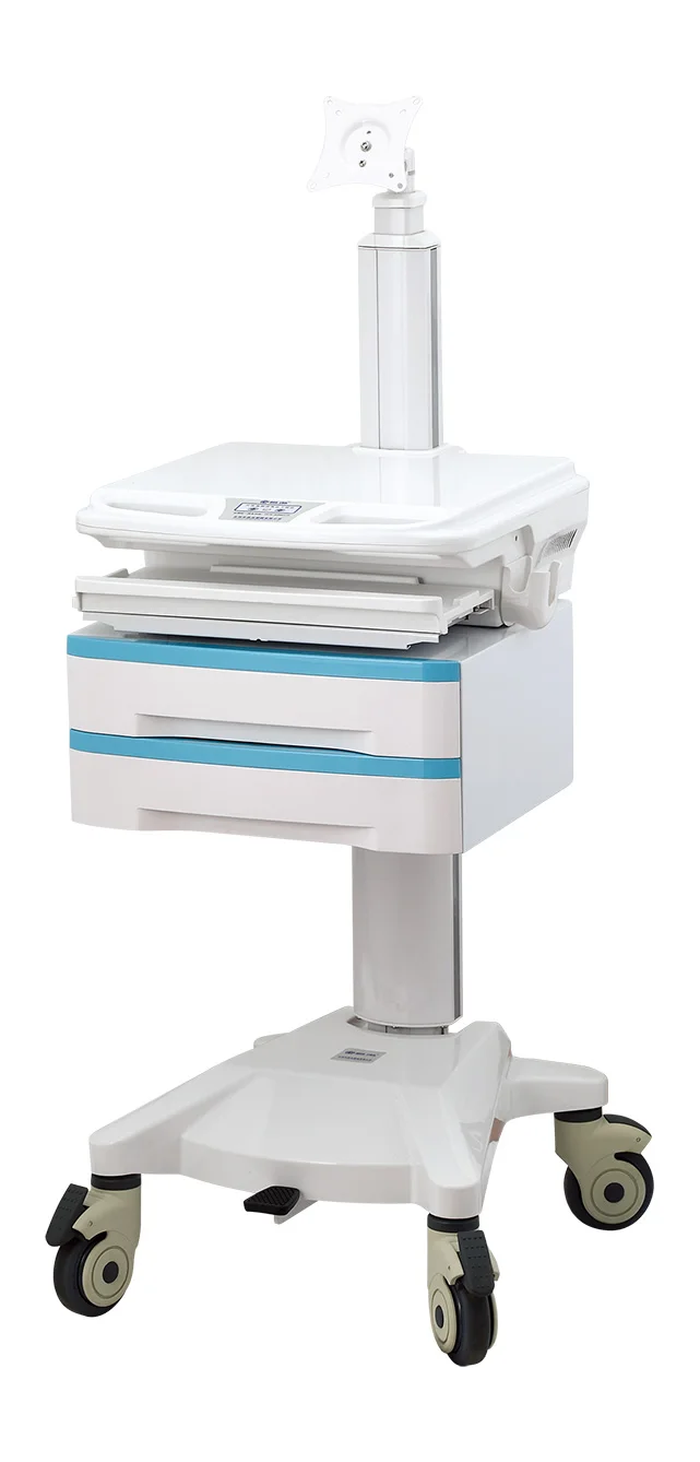 MT MEDICAL   Hospital Mobile Working Cart  Furniture Medical Trolley Mobile Cart for Clinic Hospital Serving