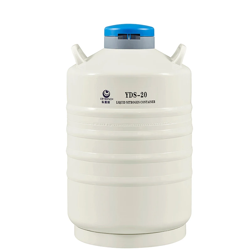 YDS-20 Animal Semen Tank 20L Liquid Nitrogen Thermos For Artificial Insemination
