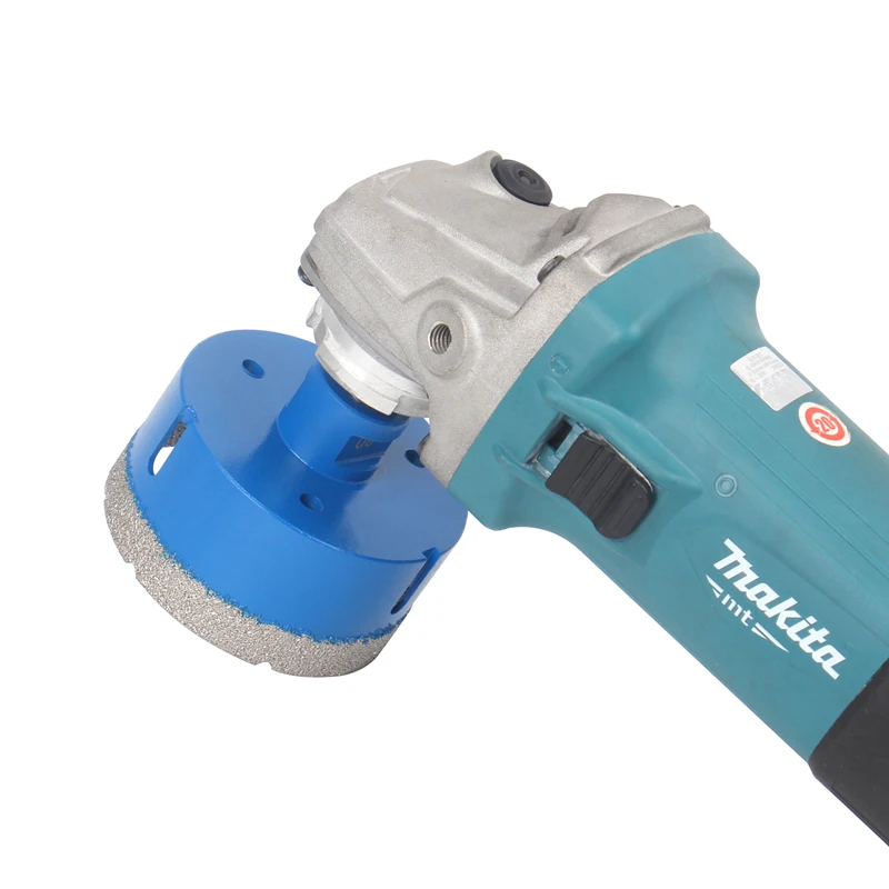 1PCS Hole Saw Cutter 6-80mm M14 Thread Core Drill Bit Vacuum Brazed Dry for Angle Grinder Marble Porcelain Tile Drilling Tool