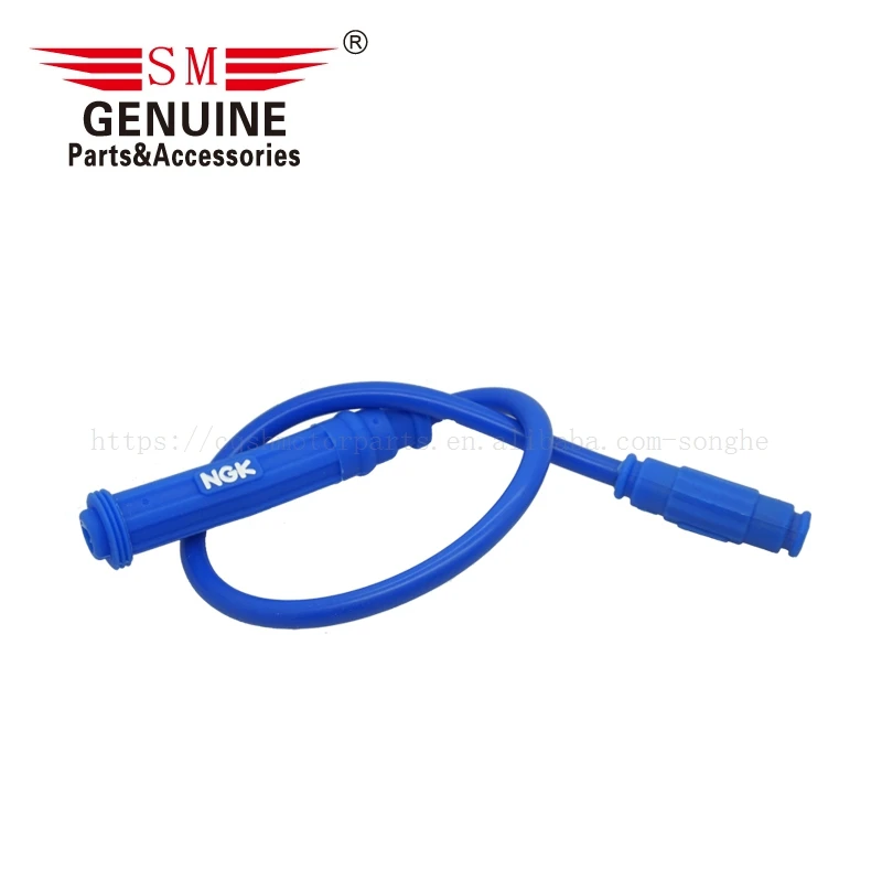 Motorcycle motorboat engine spark plug ignition cable for honda cg125 parts CG125 LINE  motorcycle parts and accessories SRX600