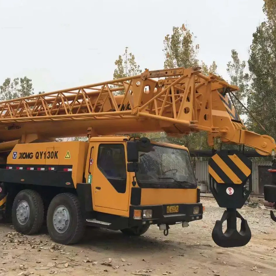 XCM-G brand used 130 ton All Terrain Crane QY130K Used Truck Crane 130 Ton Mobile Crane Truck for Sale