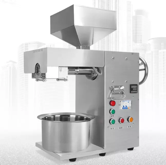 High Quality Cooking Oil Press Machine Peanut Oil Extractor Provided Soybean Oil Automatic Cold & Hot Pressing Machine 20 Kg/h