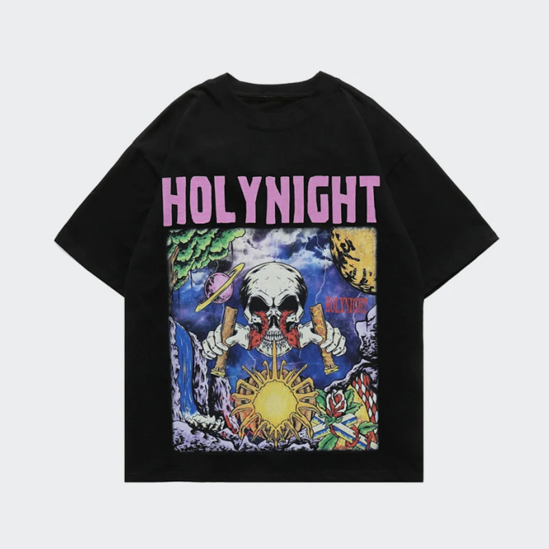 Tshirt Yarn With Cotton Custom Printing Tshirt Cotton 50/50 Blend Tshirts