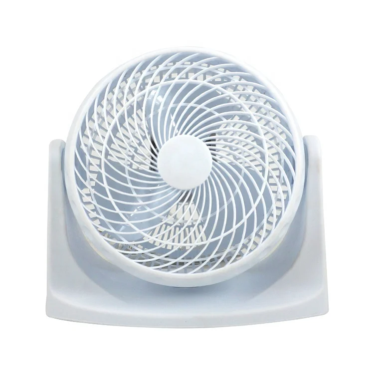 8 Inch new fashion design white black plastic adjustable small cheap desk box air cooling floor table stand fan