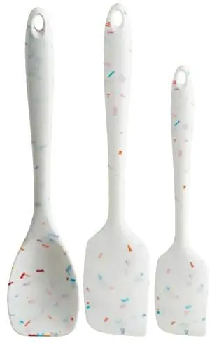 Silicone Spatula Set Spoonula & Whisk Set Printed Silicone Spatula
