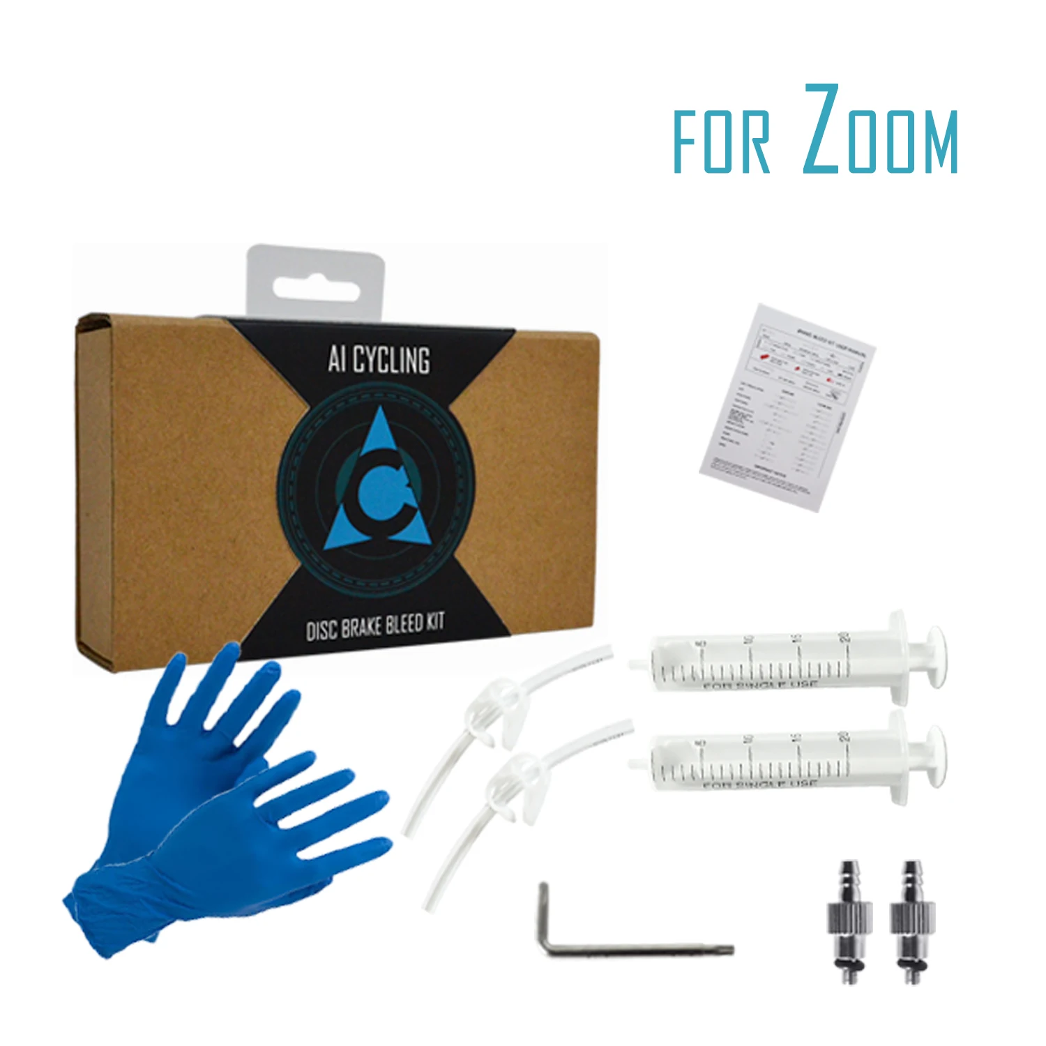 Bicycle Bleed Kit Hydraulic Disc Brake tool for MTB Bike ZOOM HB100 HB875