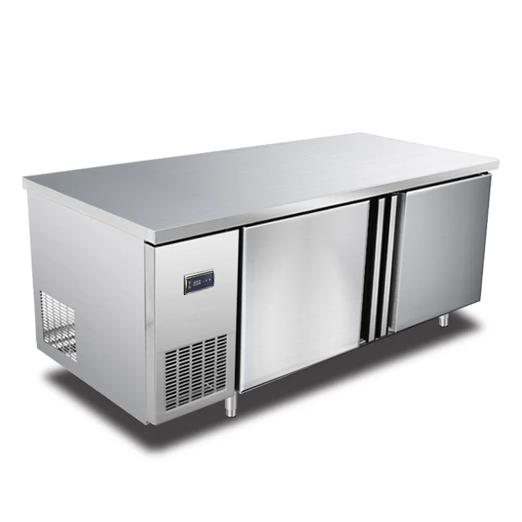 Conventional Straight-cold Stainless Steel Undercounter Chiller Under-counter Refrigerator
