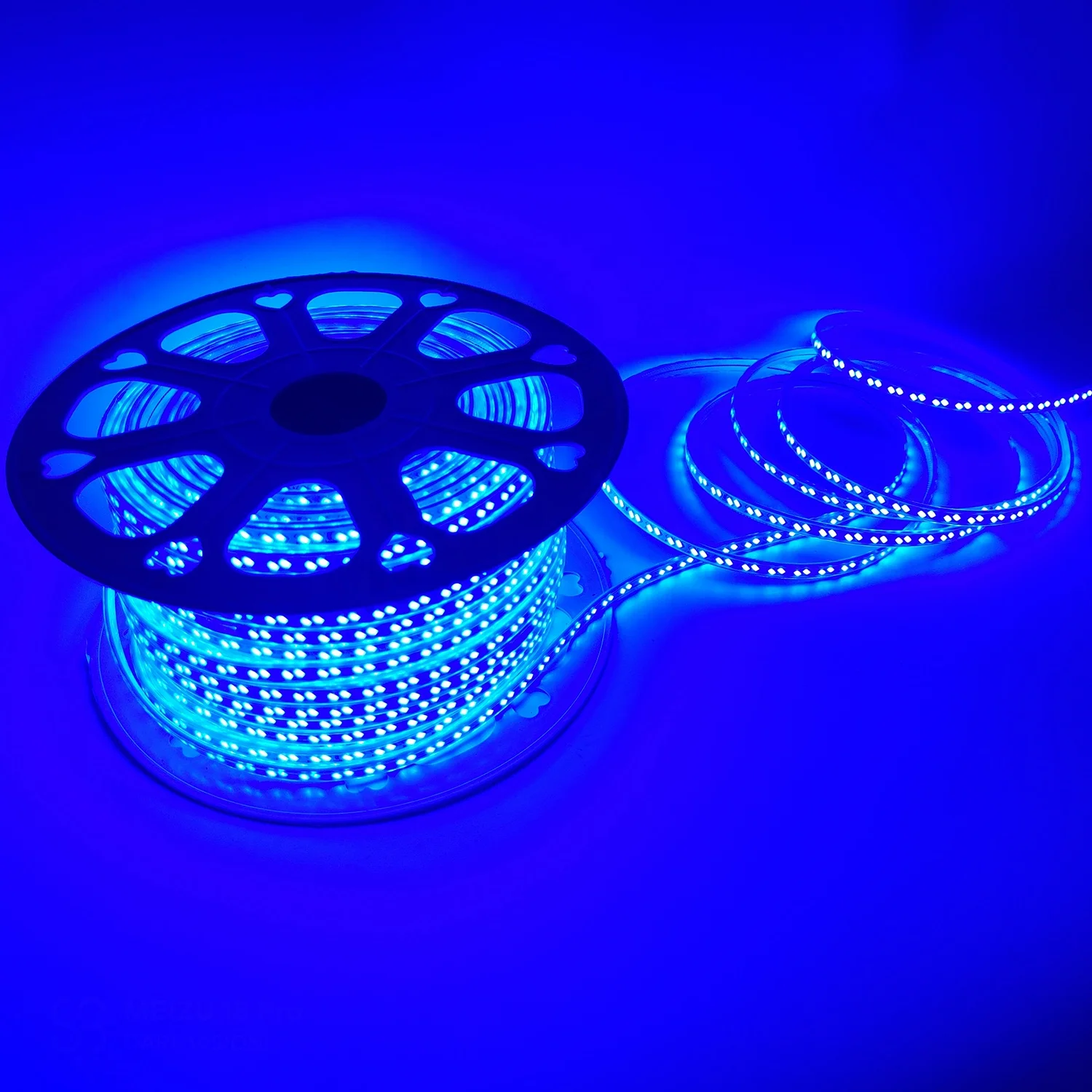 Световая лента 220 В SMD 5730 120led белый теплый синий красный зеленый фиолетовый порошок