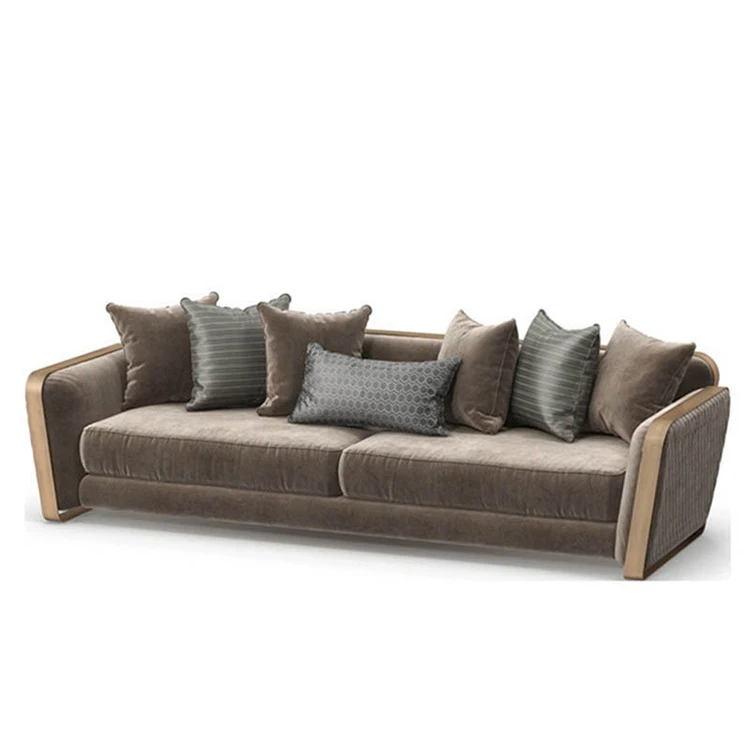 Italy Postmodern Pure Genuine Leather Modern modular Design Luxury Sofa Set Couch Living Room Furniture Sofa