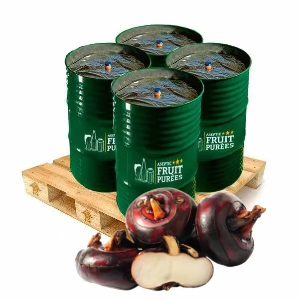Brix 6 TA 0.1 aseptic bag drum 200kg Pure Natural Beverage drink raw material fruit Puree water chestnut NFC juice original