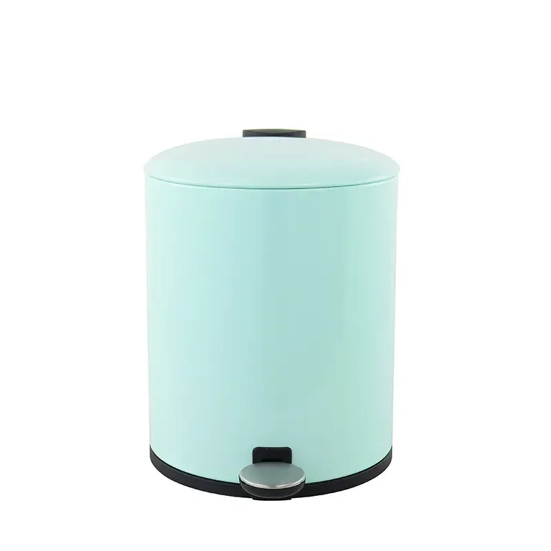 3L 5L office stainless steel waste bin home garbage bin indoor metal kitchen waste bin