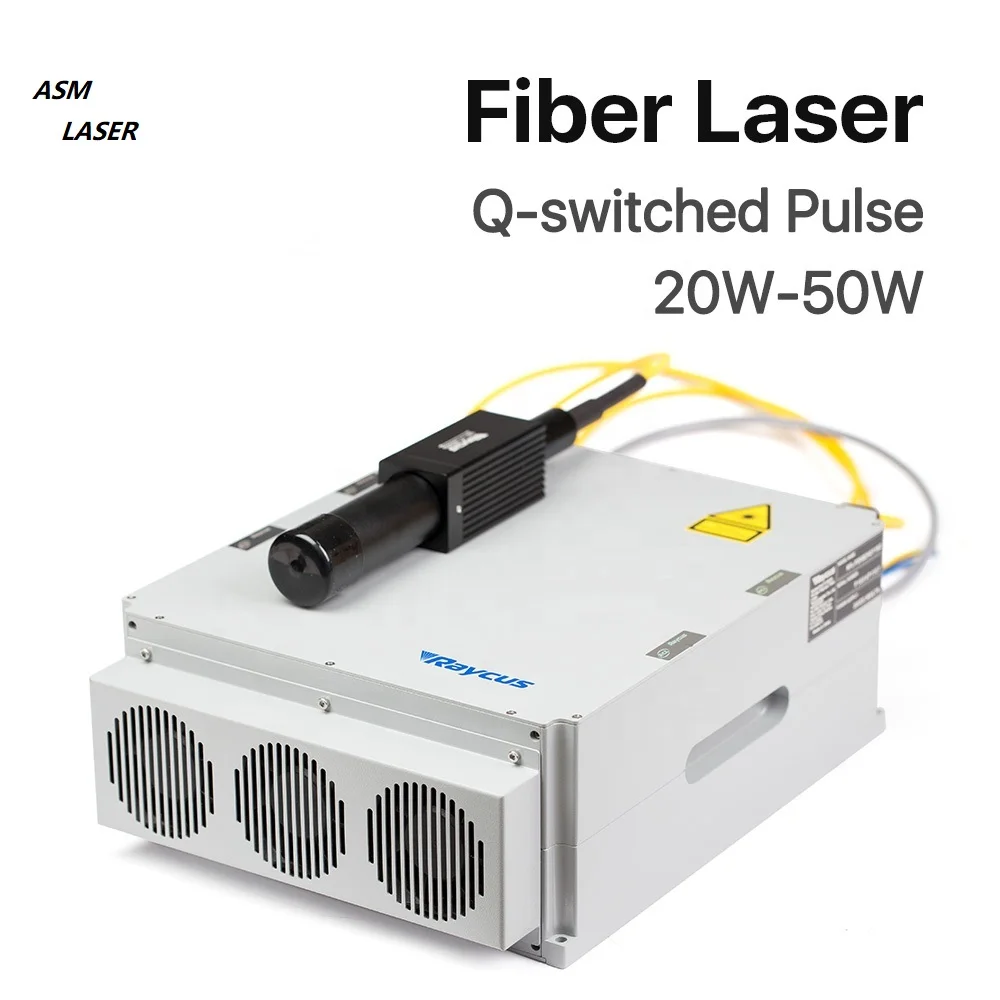 Q-Switched Pulse Fiber Laser Source 20W-100W 1064nm Wavelength for Marking Machine for Industry Construction Farming