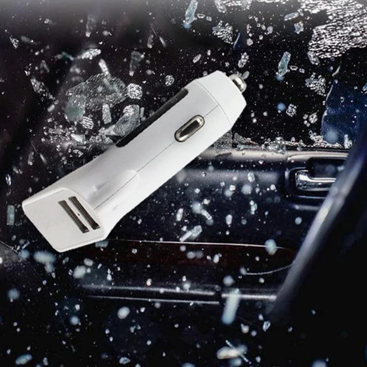  Высокое качество автомобильное зарядное устройство USB быстрая зарядка QC3.0 QC2.0 для мобильного телефона 2 порта