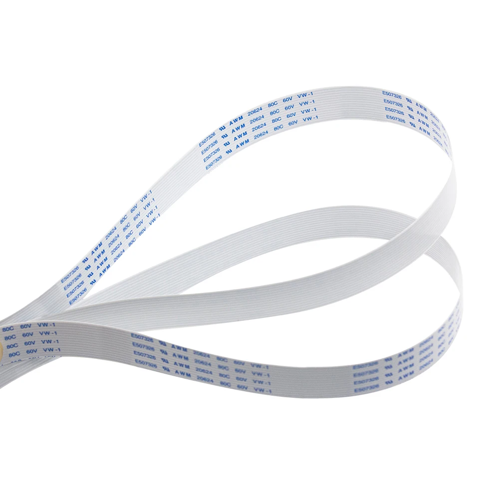 Electrical Wire AWM 20624 80C 60V VM-1 soldered ffc flat flexible cables