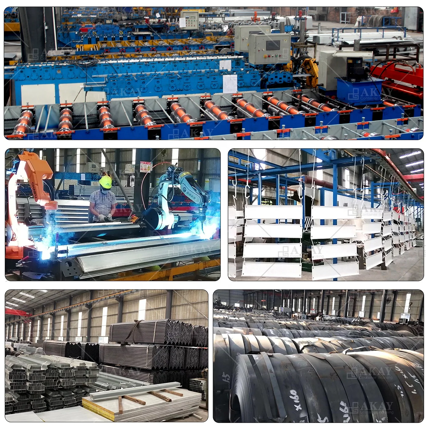 Luxury Design Prefabricated Tiny House Prefab Home China Manufacturer 6 Modular House Detachable Flat Pack Container House