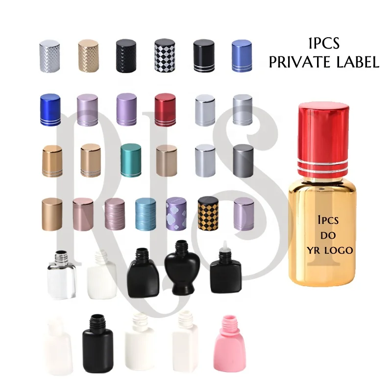 RISI Extra Strong OEM Organic Mini Volume Lash Glue Adhesive Waterproof Hypoallergenic for Eyelash Use