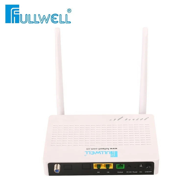 FTTH 2,5G/1,25G Xpon ONU 1GE + 1FE + Wifi + CATV Pon ONU модели Совместимость с Huawei Zte