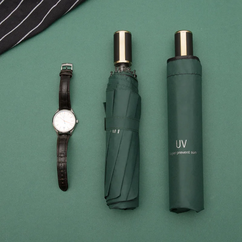 black uv three folding travel umbrellas for girls sun patio umbrella