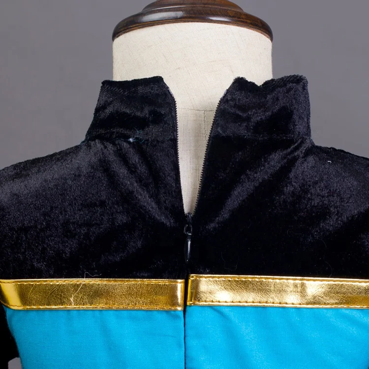 TV Movie Characters Girls Princess Elsa Carnival Halloween Dress Kids Party Dress