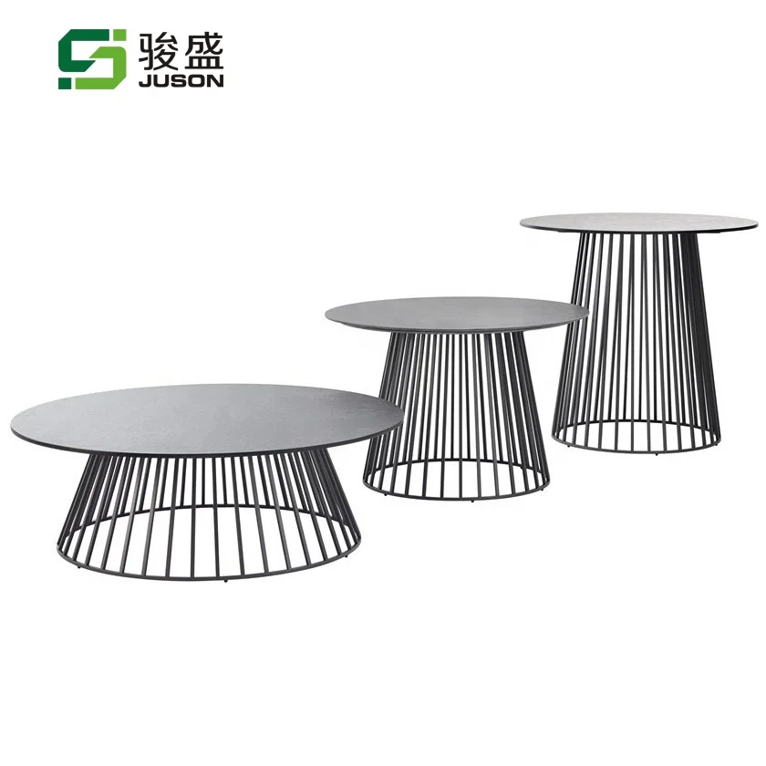 fashion Customized Outdoor tea table living room coffee table furniture  Garden Patio wood side table