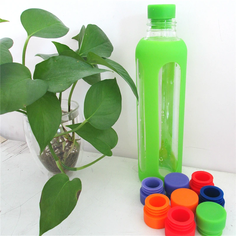 Factory wholesale custom silicone lid reusable silicone bottle cap