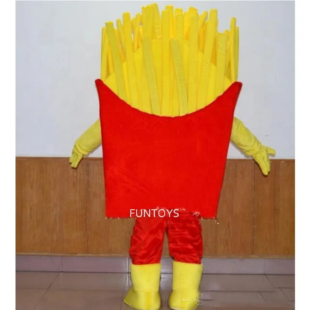Funtoys CE McDonalds Food Potato Chips Mascot Costumes For Adult Halloween