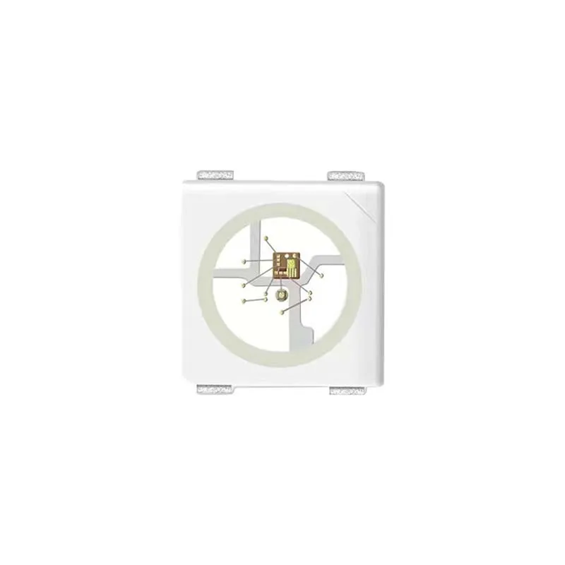 Заводские продажи интегрированные RGB 5 В TX2812C четырехконтактные SMD светодиодные бусины 5050 фантомные встроенные ИС от