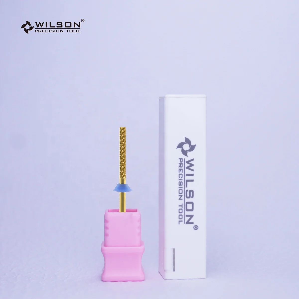 Long flute 2.3mm mini barrel(R cut)  TiN Coating  Best Selling Fast Armor Removal nail bur Durable carbide nail bit