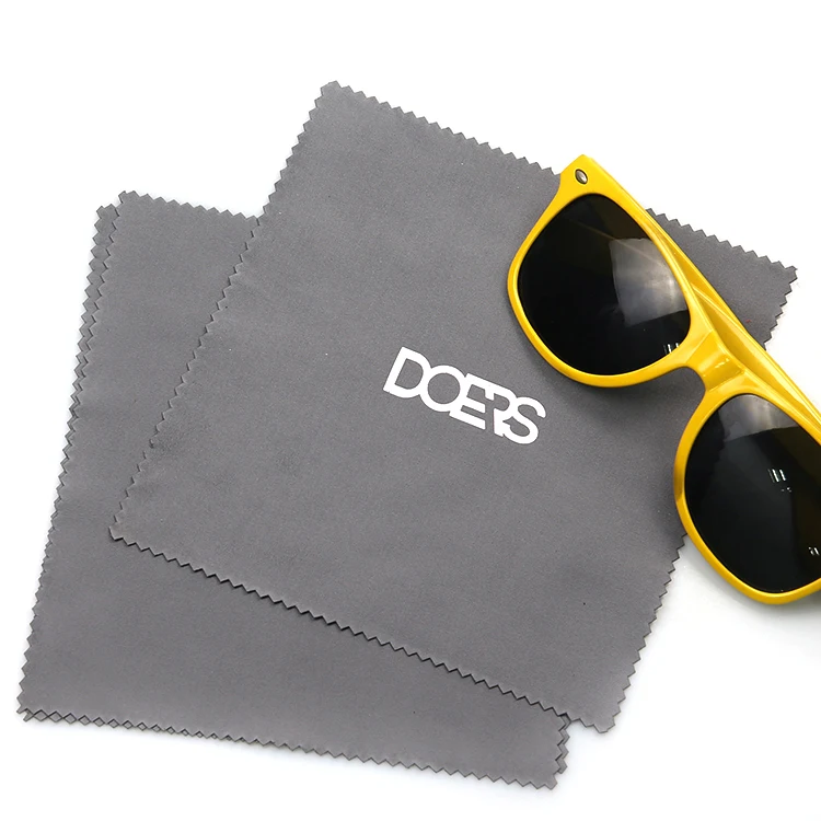 Luxury Custom microfiber suede sun glasses clothing brand cloth for glass lens