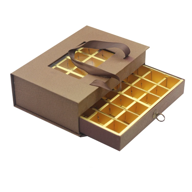 Оригинальный контейнер для шоколада, шоколадный конфет, шоколадный конфет, пластиковый поднос, клубничный пустой упаковочный бумажный ящик с прозрачным ПВХ