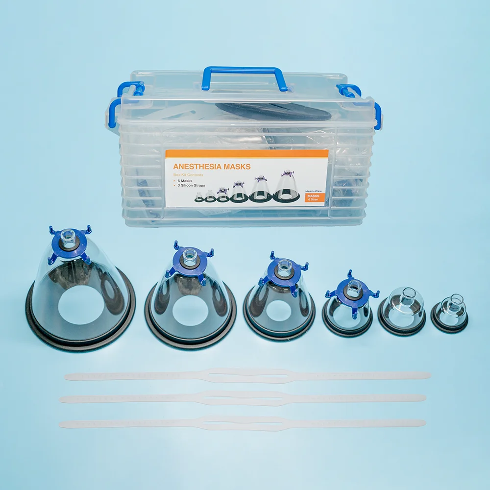 High Quality Veterinary Equipment Pet Dog Anesthesia Oxygen Mask Animal Anesthesia Mask